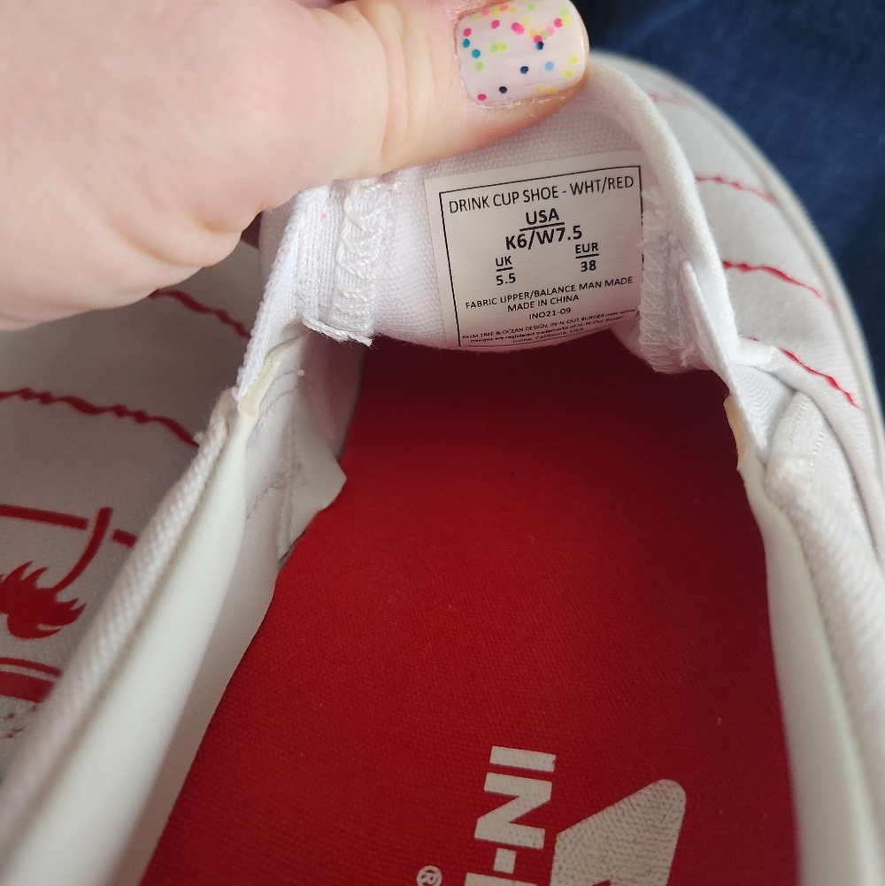 IN-N-OUT Burger Drink Cup Shoes - Picture 7 of 9